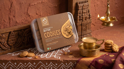 Amaranth Butter Cookies