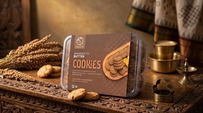 Amaranth Butter Cookies